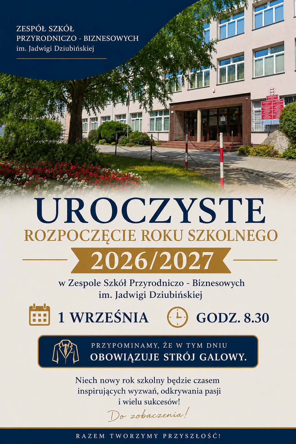 Uroczyste Rozpoczęcie Roku Szkolnego 2026/2027